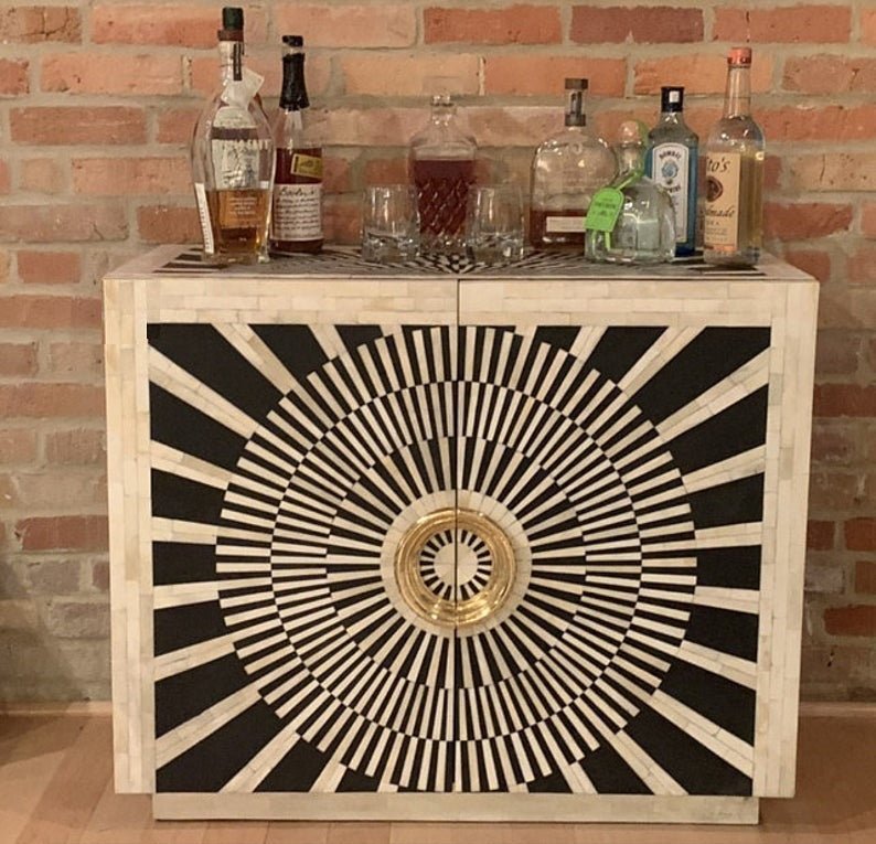 Beer store bar cabinet