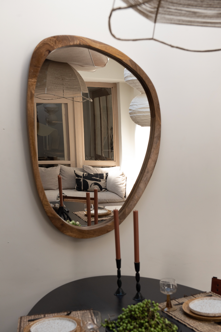 Indian mirror frame