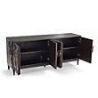 Brown Floral Design Miri Hand Carved Sideboard Buffet & Sideboard - Bone Inlay Furnitures