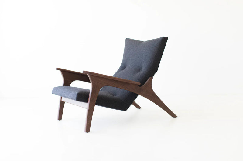 Designer Furniture Wooden Modern Design Brown Lounge Chair Chair - Bone Inlay Furnitures