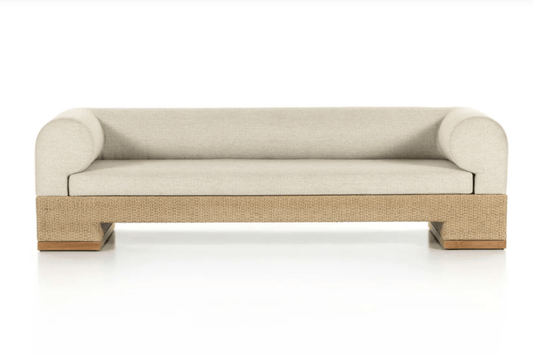 Designer Handmade Wooden Outdoor Sofa Sofa - Bone Inlay Furnitures