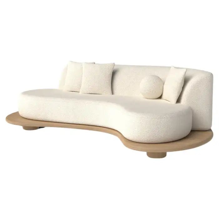 Designer Modern Armless Sofa Furniture Sofa - Bone Inlay Furnitures