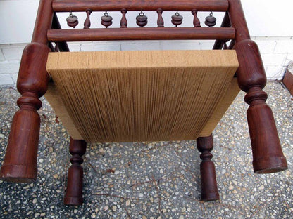 Hand Carved Wooden Brown Designer Furniture Chair Chair - Bone Inlay Furnitures