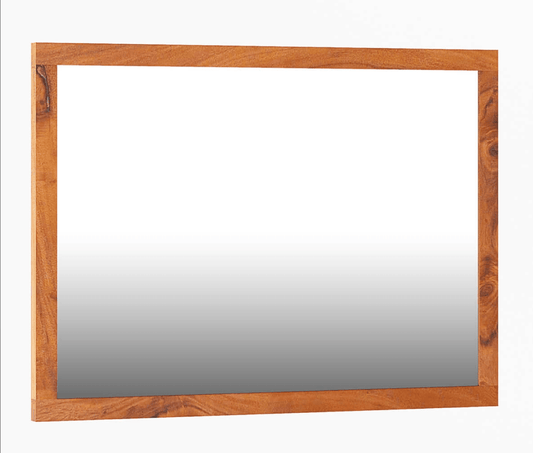 Handmade Designer Wooden Square Shape Mirror Frame mirror frame - Bone Inlay Furnitures