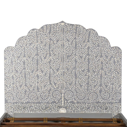 Handmade Mother of Pearl / Bone Inlay Maharaja Bed Beds - Bone Inlay Furnitures