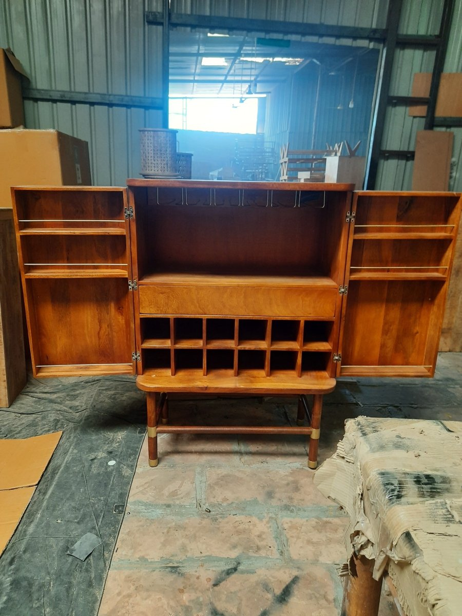 Floor bar online cabinet