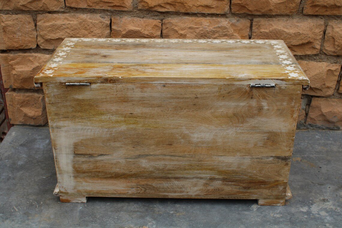 Hand top Made Wooden Chest